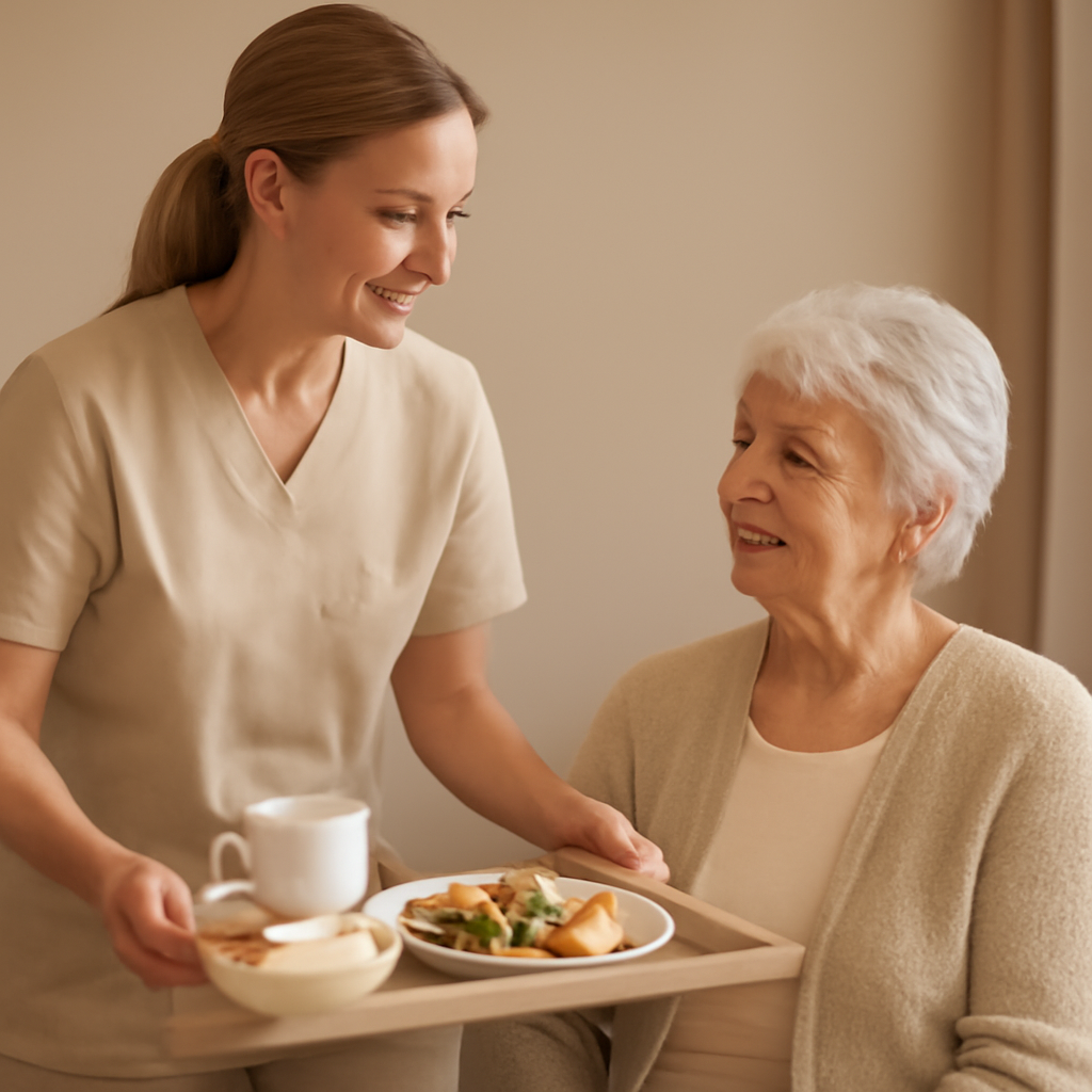 Meal services illustration